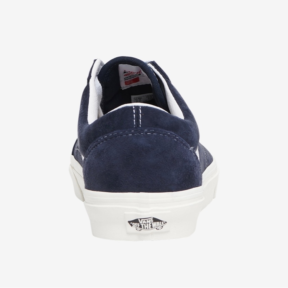 Vans Old Skool Pig Suede Unisex Sneakers -Parisian Night/White; Size 6.5 & 7.0M - Picture 4 of 11